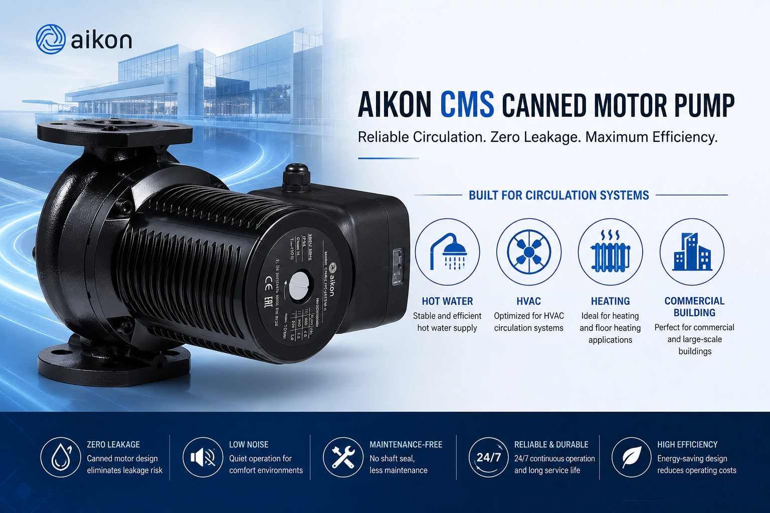 What Is a Canned Motor Pump? A Simple Guide for Circulation Systems